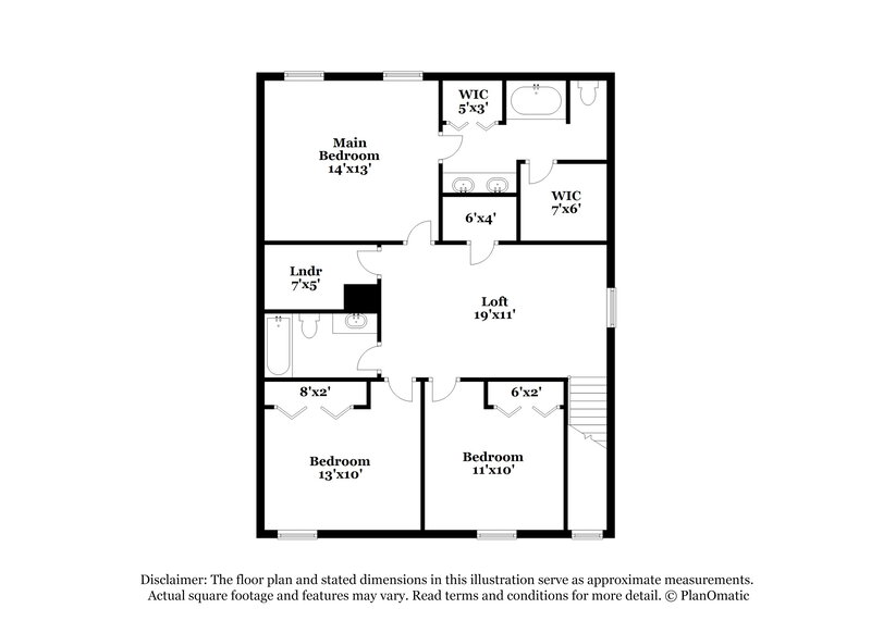 2,265/Mo, 8388 Cape Fox Dr Jacksonville, FL 32222 Floor Plan View 2