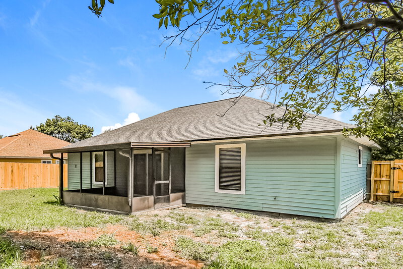 1,825/Mo, 1338 Pawnee St Orange Park, FL 32065 Rear View