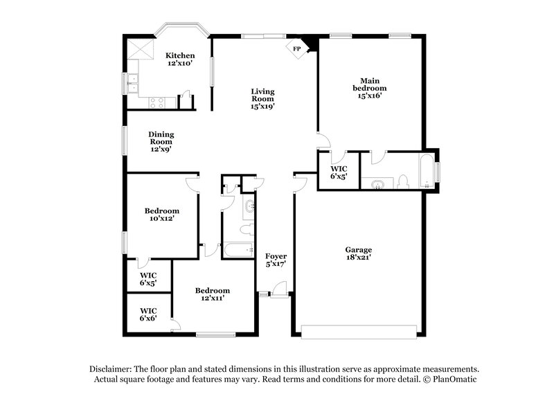 2,890/Mo, 1142 Windy Willows Dr Jacksonville, FL 32225 Floor Plan View