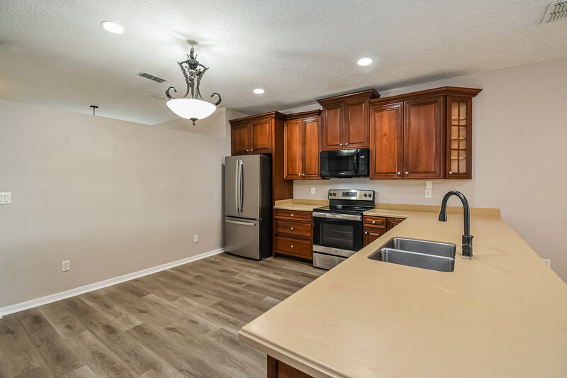 2,550/Mo, 3185 White Heron Trl Orange Park, FL 32073 Kitchen View