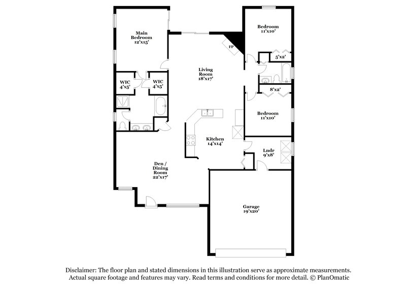 2,140/Mo, 3100 Havengate Dr Green Cove Springs, FL 32043 Floor Plan View