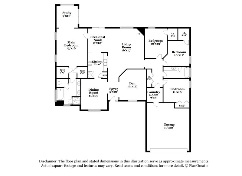3,060/Mo, 3481 Natalie Mel Ln Jacksonville, FL 32218 Floor Plan View