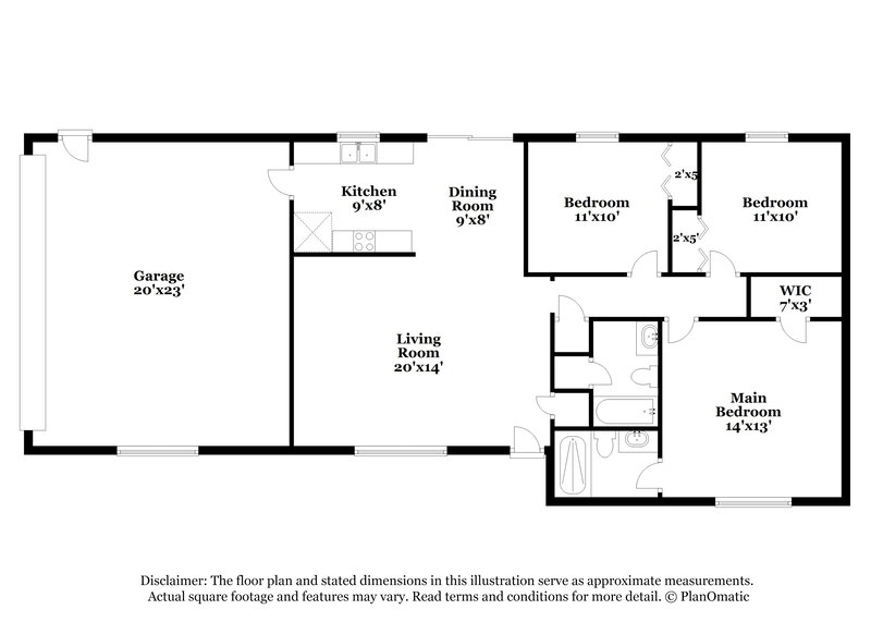 1,755/Mo, 2212 Albury Ct Middleburg, FL 32068 Floor Plan View