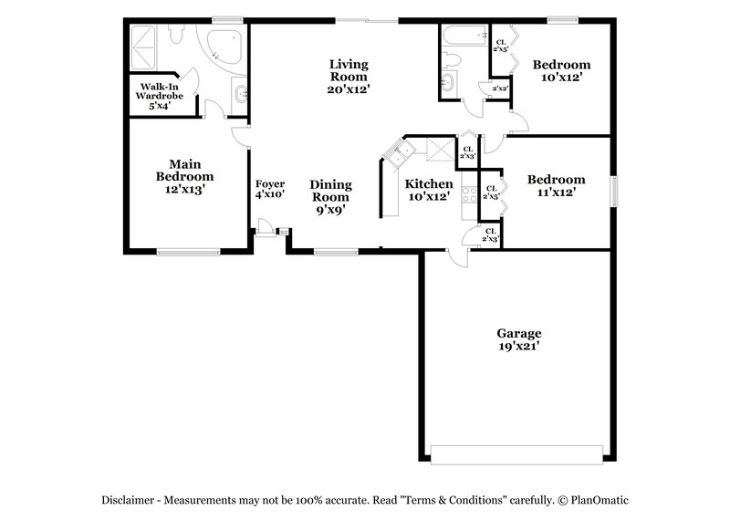 1,770/Mo, 11485 Rolling River Blvd Jacksonville, FL 32219 Floor Plan View