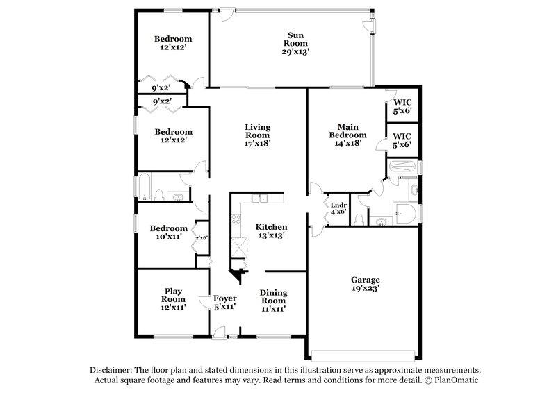 2,065/Mo, 2108 Sandy Branch Pl St Augustine, FL 32092 Floor Plan View