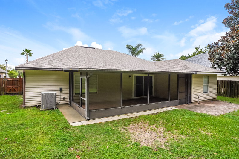 2,065/Mo, 2108 Sandy Branch Pl St Augustine, FL 32092 Rear View