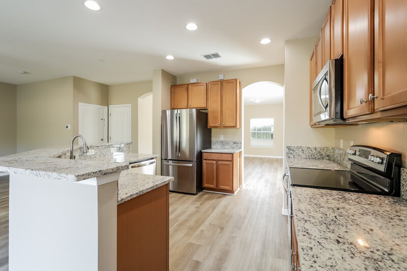 2,595/Mo, 4703 Pine Lake Dr Middleburg, FL 32068 Kitchen View