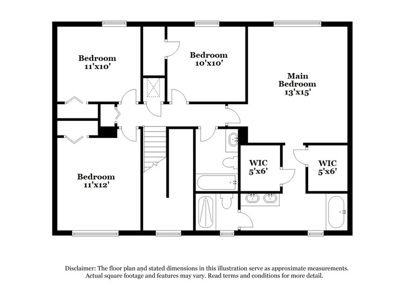 2,730/Mo, 4162 Broad Creek Ln Jacksonville, FL 32218 Floor Plan View 2