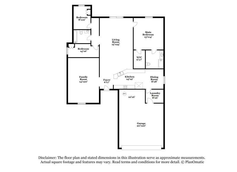 2,115/Mo, 77837 Lumber Creek Blvd Yulee, FL 32097 Floor Plan View
