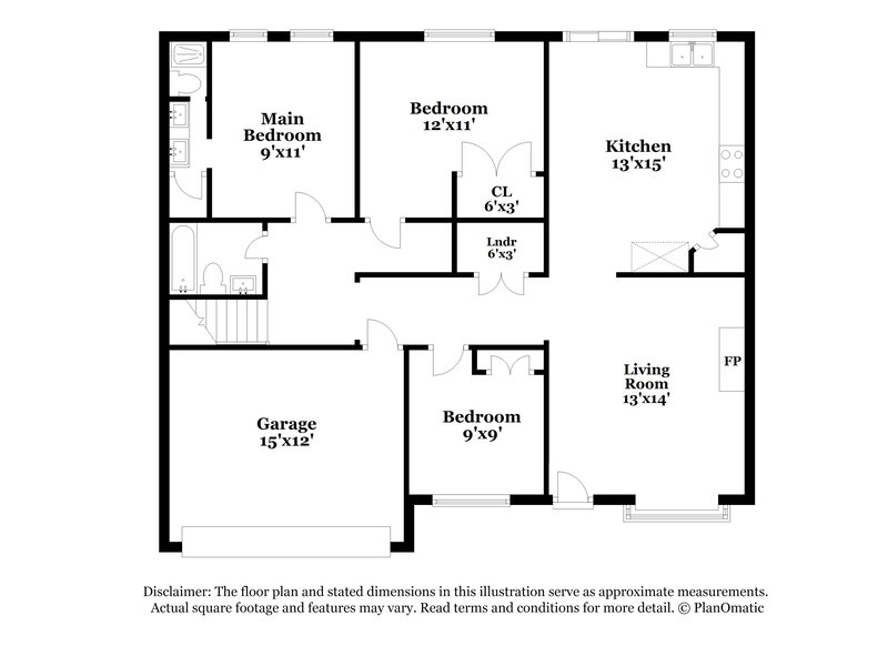 0/Mo, 1200 NW Hilltop Ln Grain Valley, MO 64029 Floor Plan View