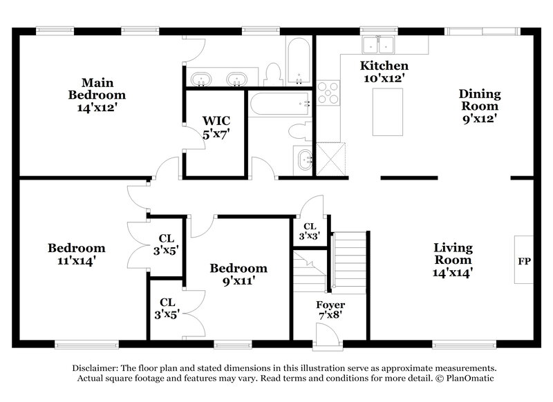 0/Mo, 1405 Burmuda Dr Pleasant Hill, MO 64080 Floor Plan View 2