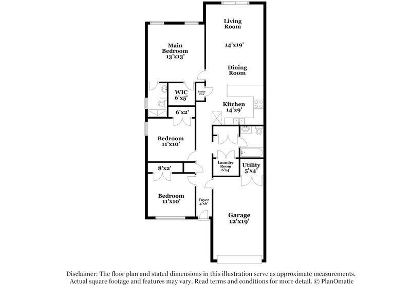 0/Mo, 7430 Maybrook Dr Belton, MO 64012 Floor Plan View