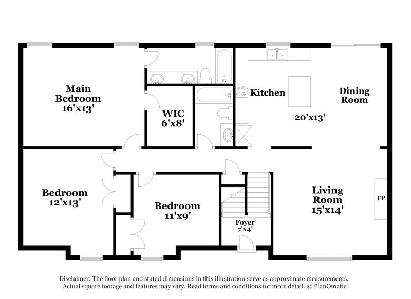 0/Mo, 7560 Overland Dr Belton, MO 64012 Floor Plan View