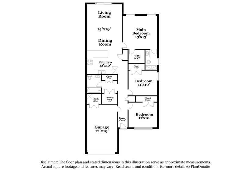 0/Mo, 7472 Maybrook Dr Belton, MO 64012 Floor Plan View