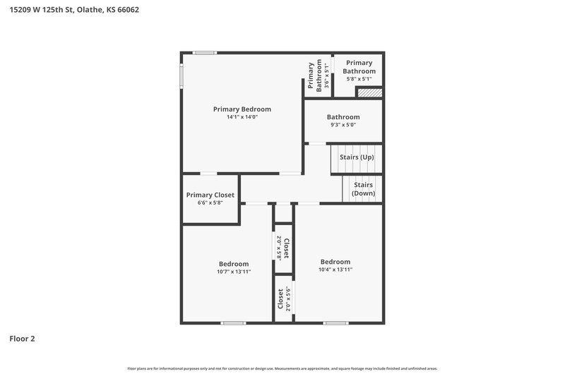 2,405/Mo, 15209 W 125th St Olathe, KS 66062 Floor Plan View 2