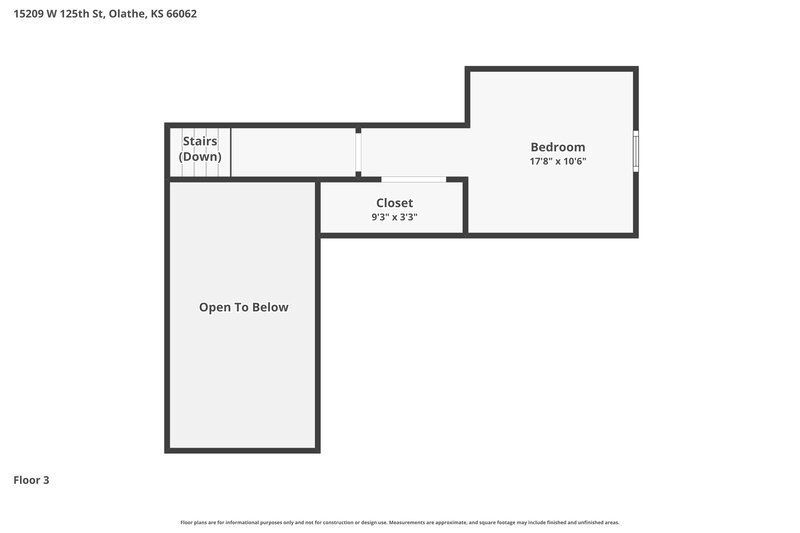 2,405/Mo, 15209 W 125th St Olathe, KS 66062 Floor Plan View 3