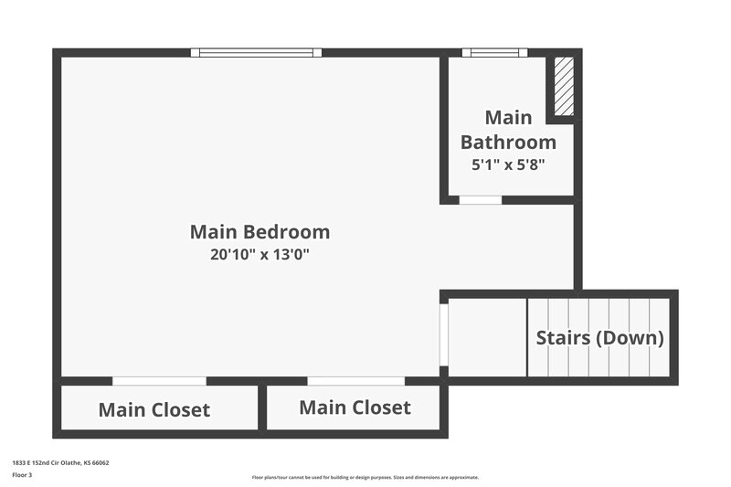 2,275/Mo, 1833 E 152nd Circle Olathe, KS 66062 Floor Plan View 3