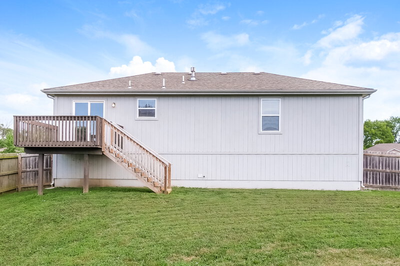3,130/Mo, 1203 Fall Meadow Ln Belton, MO 64012 Rear View 2