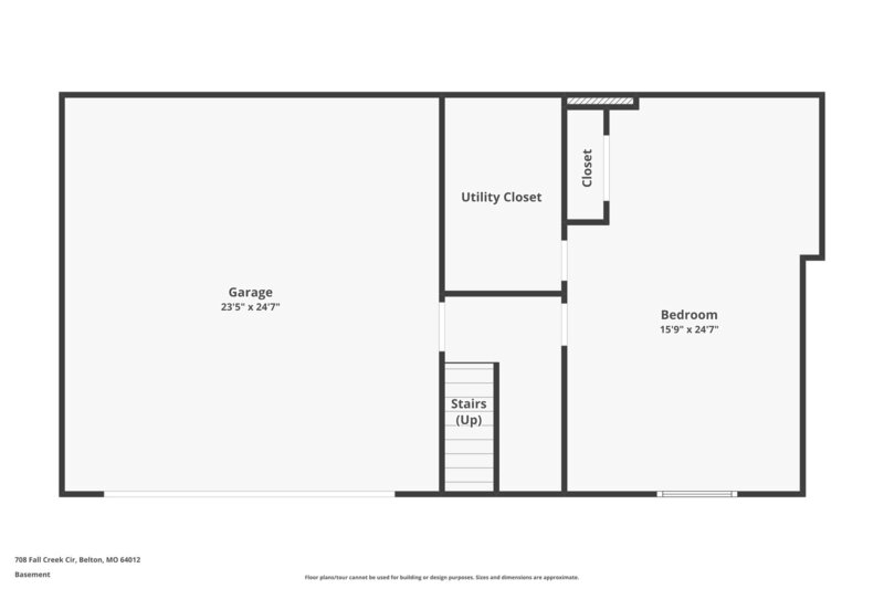 2,045/Mo, 708 Fall Creek Drive Belton, MO 64012 Floorplan View 2
