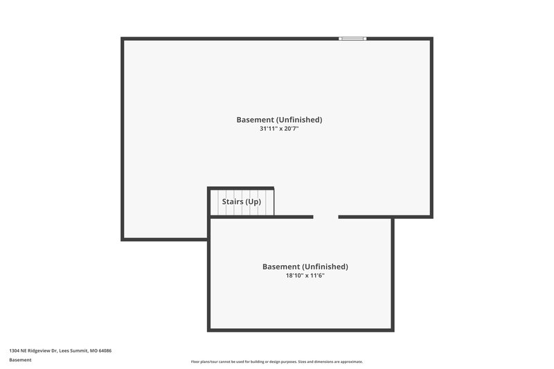 2,680/Mo, 1304 NE Ridgeview Dr Lees Summit, MO 64086 Floor Plan View 3