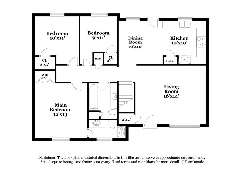 2,290/Mo, 902 Ridge Dr Belton, MO 64012 Floor Plan View 2