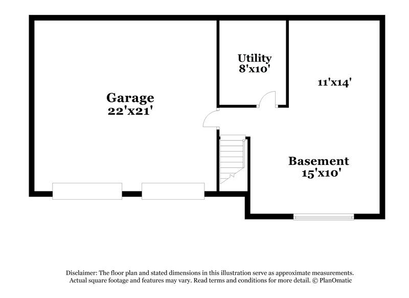 1,675/Mo, 15509 Ann Ave Belton, MO 64012 Floor Plan View 2