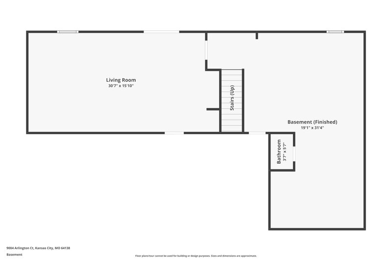 2,770/Mo, 9004 Arlington Ct Kansas City, MO 64138 Floor Plan View 2