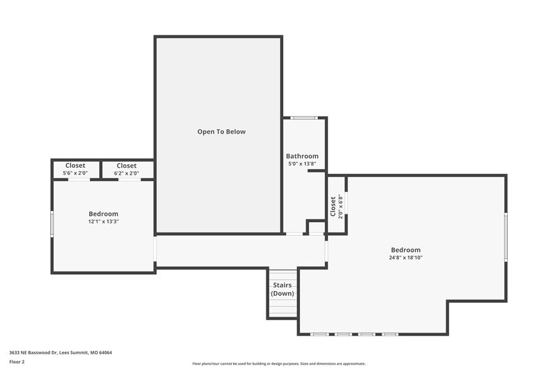 2,730/Mo, 3633 NE Basswood Dr Lees Summit, MO 64064 Floor Plan View