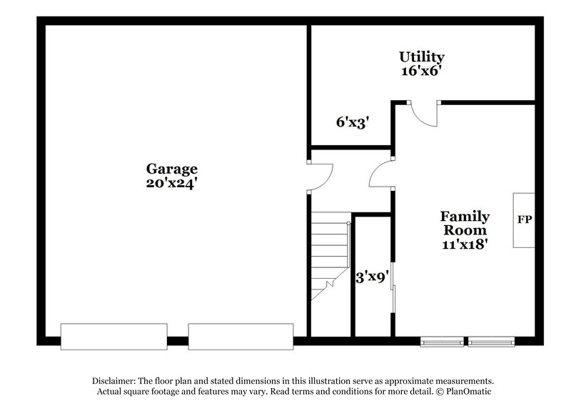 1,675/Mo, 4912 NW Pennington Ln Blue Springs, MO 64015 Floorplan View 2