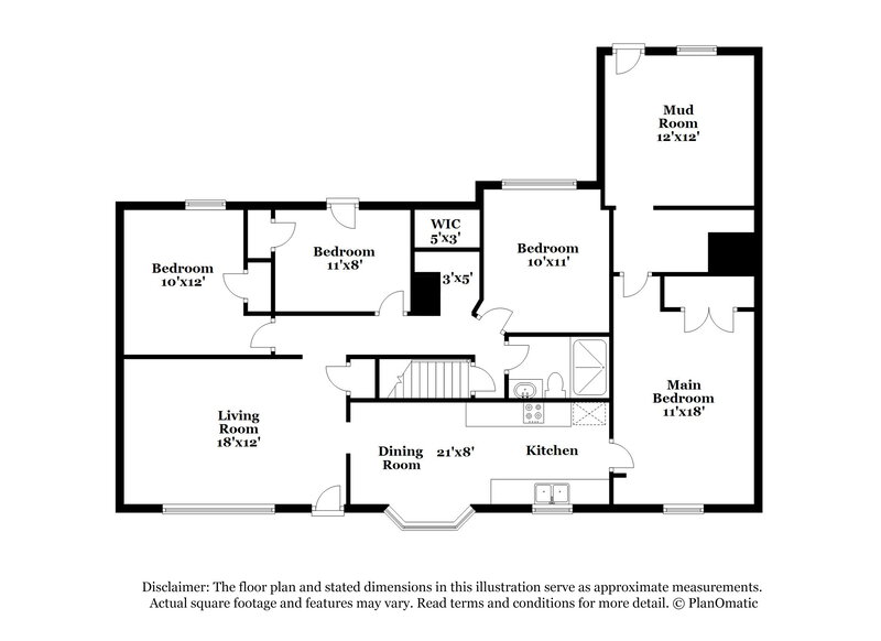 1,610/Mo, 720 S Alta Ln Olathe, KS 66061 Floor Plan View