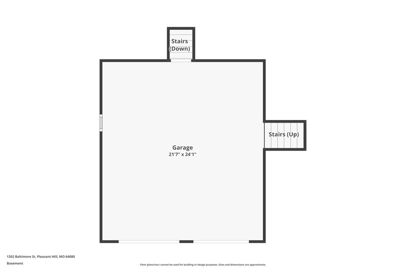 1,585/Mo, 1202 Baltimore St Pleasant Hill, MO 64080 Floorplan View 3