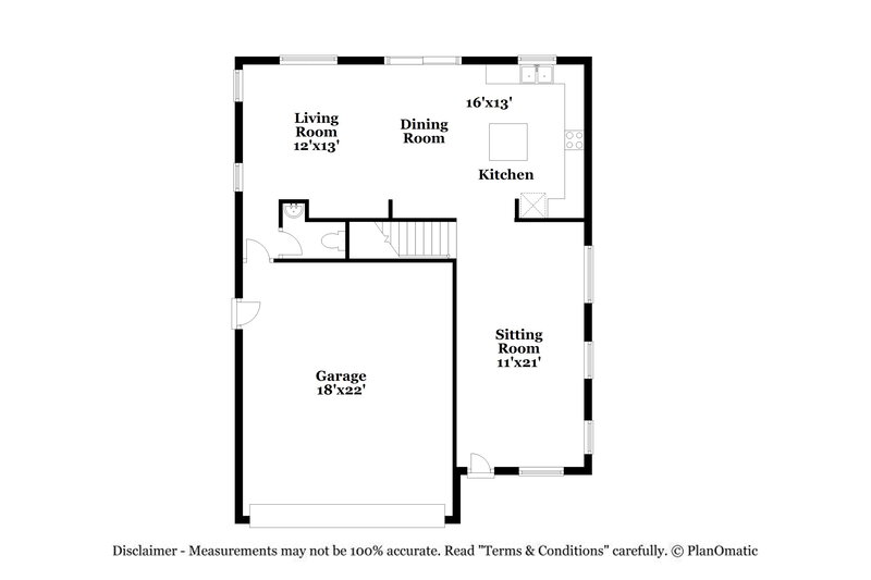 2,195/Mo, 10996 Scotch Rose St Henderson, NV 89052 Floor Plan View