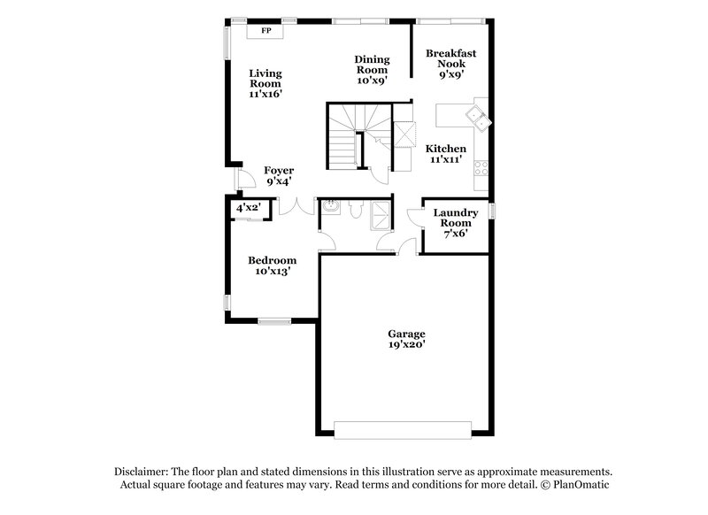 1,995/Mo, 1733 Autumn Rust Dr Las Vegas, NV 89119 Floor Plan View