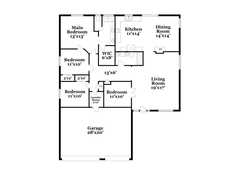 2,115/Mo, 245 Amber Light Ct Henderson, NV 89074 Floor Plan View