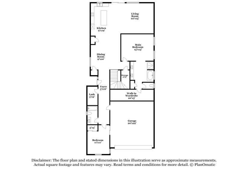 2,655/Mo, 4352 Latitude Valley Ct North Las Vegas, NV 89084 Floor Plan View