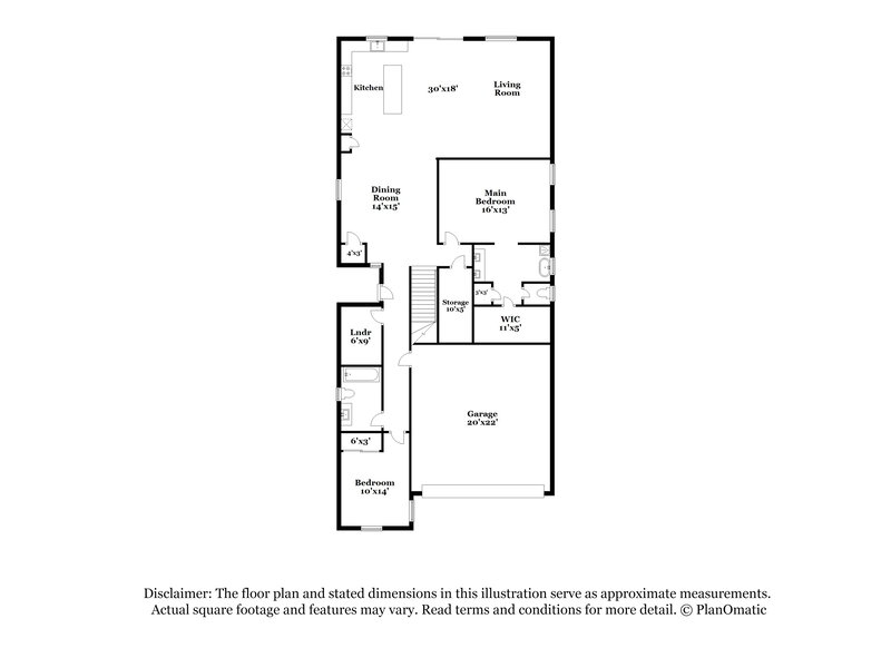 2,585/Mo, 4408 Contour Bend Ave North Las Vegas, NV 89084 Floor Plan View