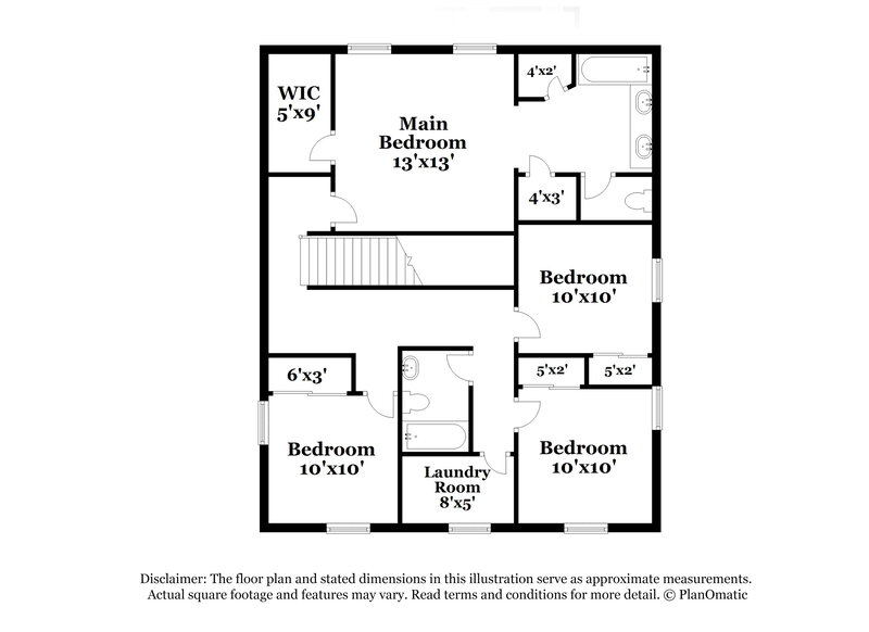 2,255/Mo, 10968 Scotch Rose St Henderson, NV 89052 Floor Plan View 2
