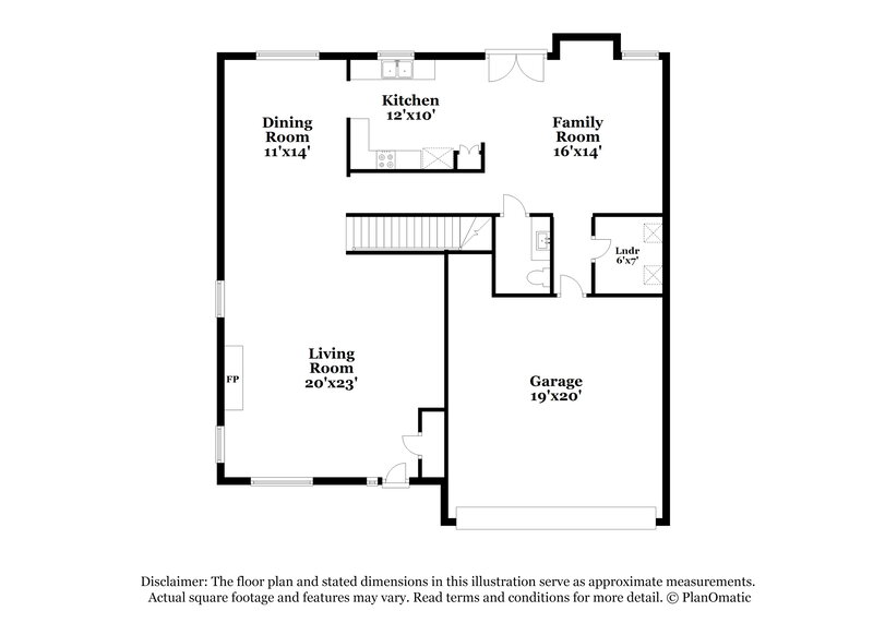 2,535/Mo, 9123 Sangria Ln Las Vegas, NV 89147 Floorplan View