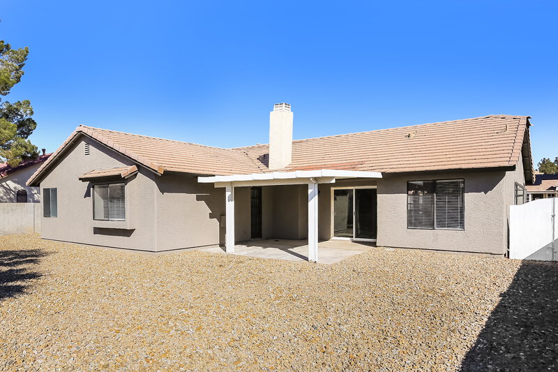 2,155/Mo, 4821 Evergreen Glen Dr Las Vegas, NV 89130 Rear View