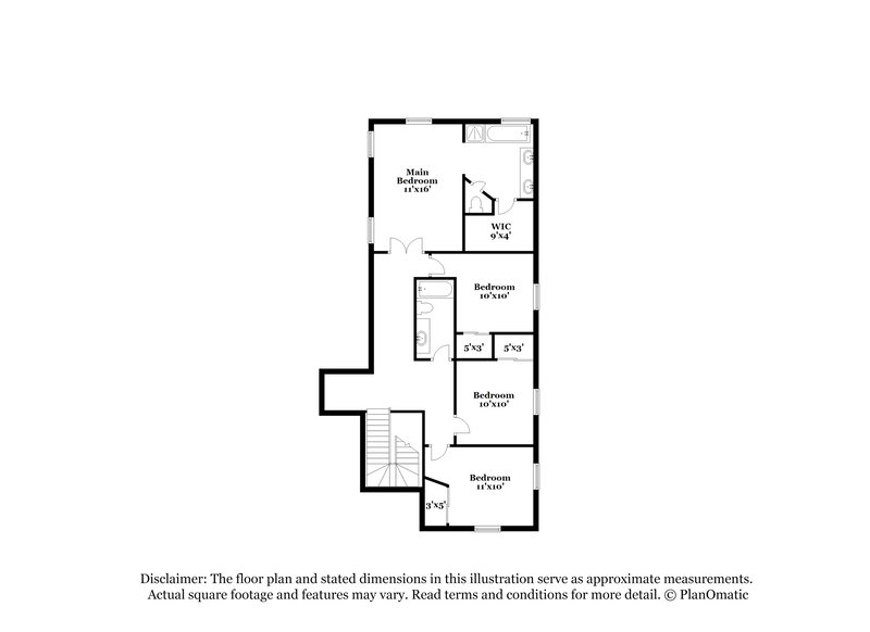 2,255/Mo, 1409 Winters Run Ave Las Vegas, NV 89183 Floor Plan View