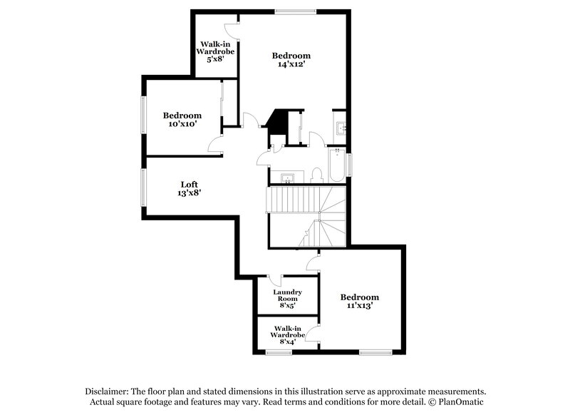 2,325/Mo, 4815 Longshot Dr Las Vegas, NV 89122 Floor Plan View