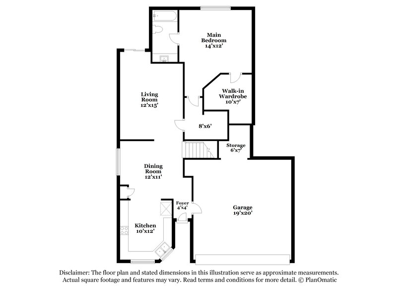 2,325/Mo, 4815 Longshot Dr Las Vegas, NV 89122 Floor Plan View 2