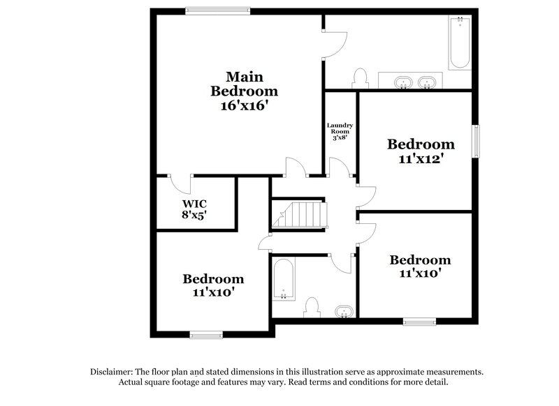1,885/Mo, 8988 Marmo Ave Las Vegas, NV 89148 Floor Plan View