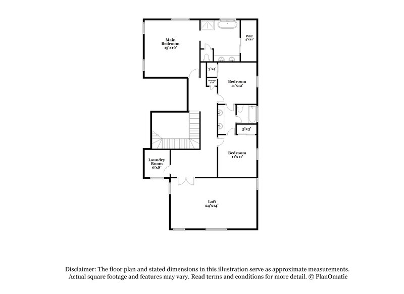 2,595/Mo, 10532 Early Heights Ct Las Vegas, NV 89129 Floorplan View 2