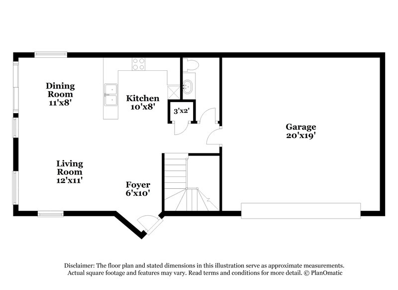 1,940/Mo, 10603 Pueblo Springs St Las Vegas, NV 89183 Floor Plan View