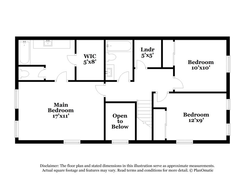 1,940/Mo, 10603 Pueblo Springs St Las Vegas, NV 89183 Floor Plan View 2