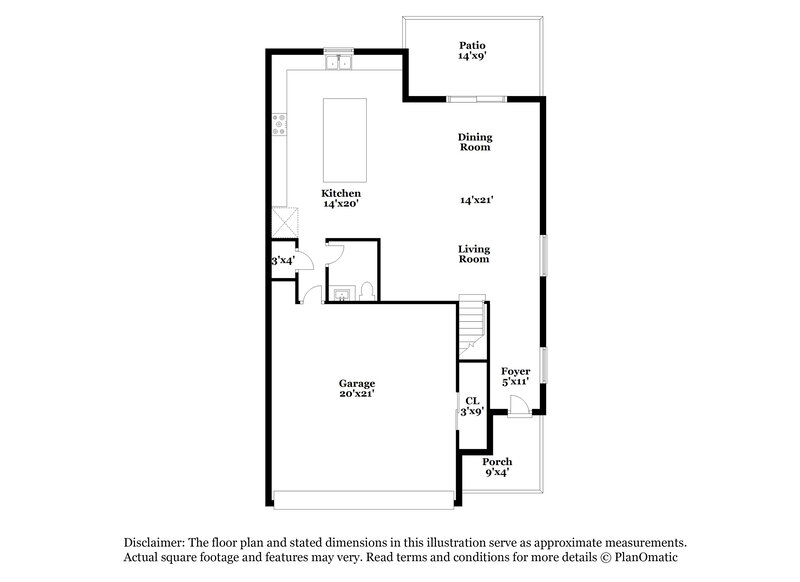 2,400/Mo, 816 Astra Peak St Henderson, NV 89011 Floor Plan View