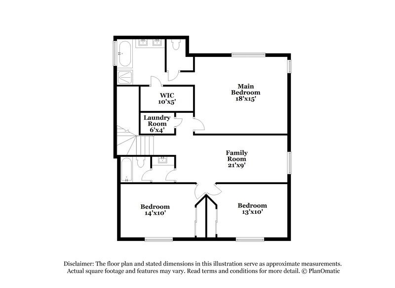 2,405/Mo, 832 Astra Peak St Henderson, NV 89011 Floor Plan View 2