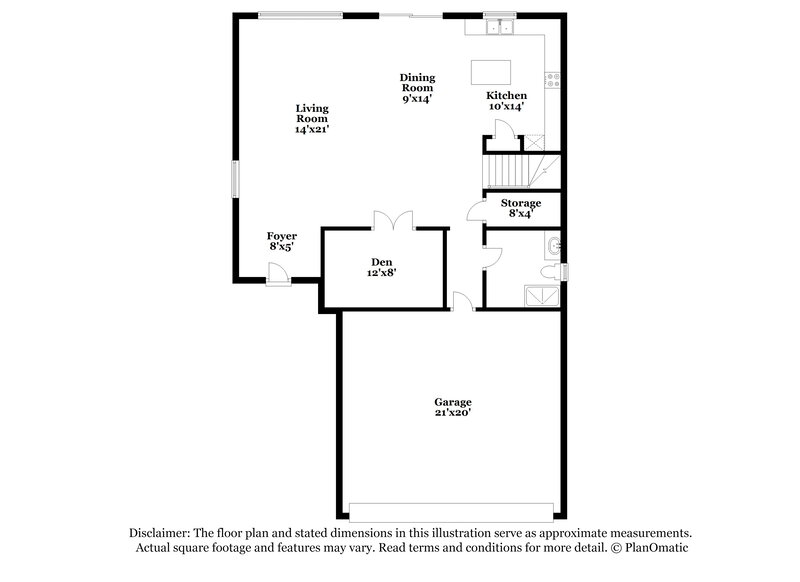 2,165/Mo, 4708 Grey Heron Dr North Las Vegas, NV 89084 Floor Plan View