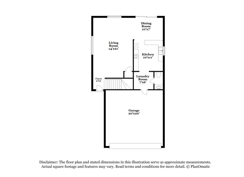 1,880/Mo, 7517 Maiden Run Ave Las Vegas, NV 89130 Floorplan View